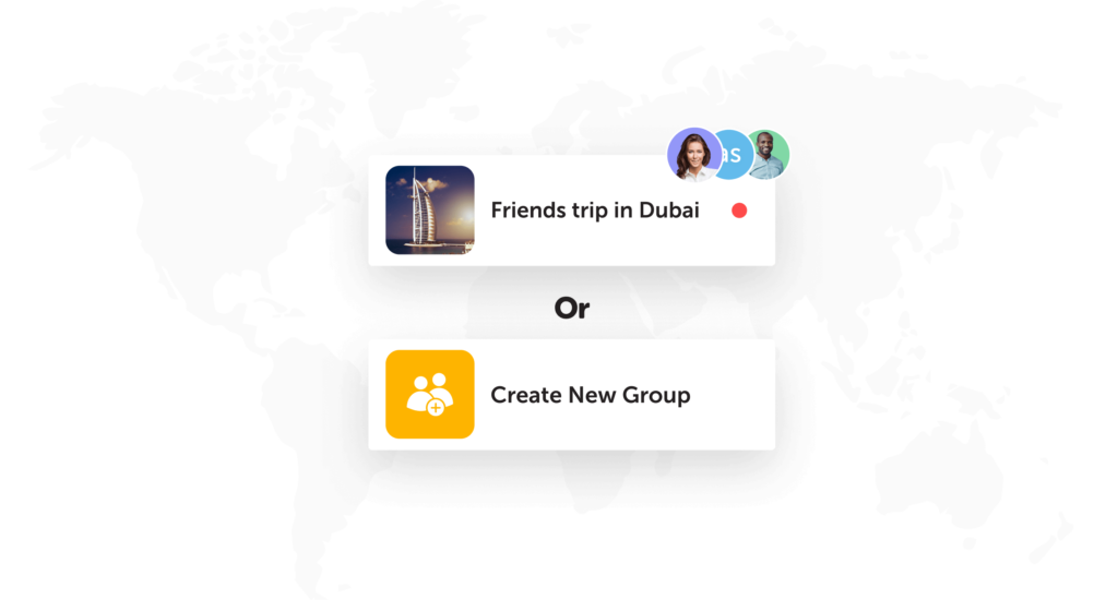 Create a group chat to plan travel together